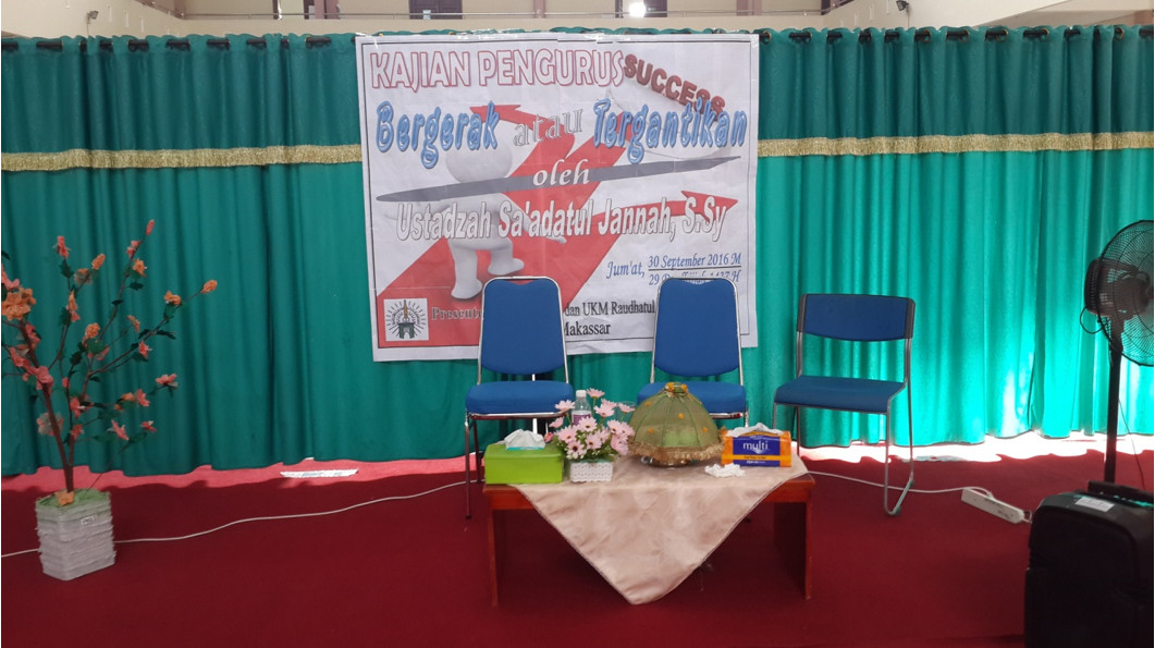 Kajian Pengurus BEM Putri dan UKM Raudhatul Huffazh: Bergerak atau Tergantikan