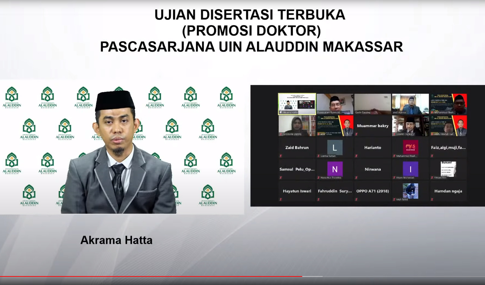 Examining Muhammad Syahrur’s Thought on Clothing Limitations, Ustaz Akrama Hatta Received a Doctoral Degree