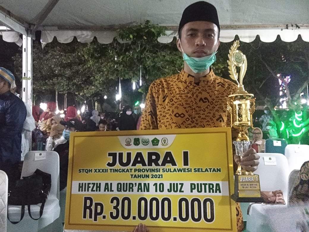 Mahasiswa Semester VI STIBA Raih Juara I Lomba STQH Tingkat Prov. Sulawesi Selatan